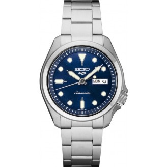 Sports 24-Jewel Stainless Steel Blue Dial SRPE53K1